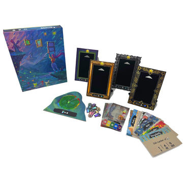 Canvas Finishing Touches Board Game Expansion - Create Stunning Masterpieces. Art Competition and Puzzle Game for Kids & Adults, Ages 14+, 1-5