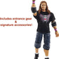 Mattel Bret “Hit Man” Hart WrestleMania Action Figure with entrance shirt & Vince McMahon Build-A-Figure Pieces, 6-in Posable Collectible Gift