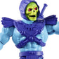 Masters of the Universe Origins Action Figure Skeletor, 5.5 Inch 1980s Motu TV Villain, Detailed Design with Harness, Havoc Staff & Sword