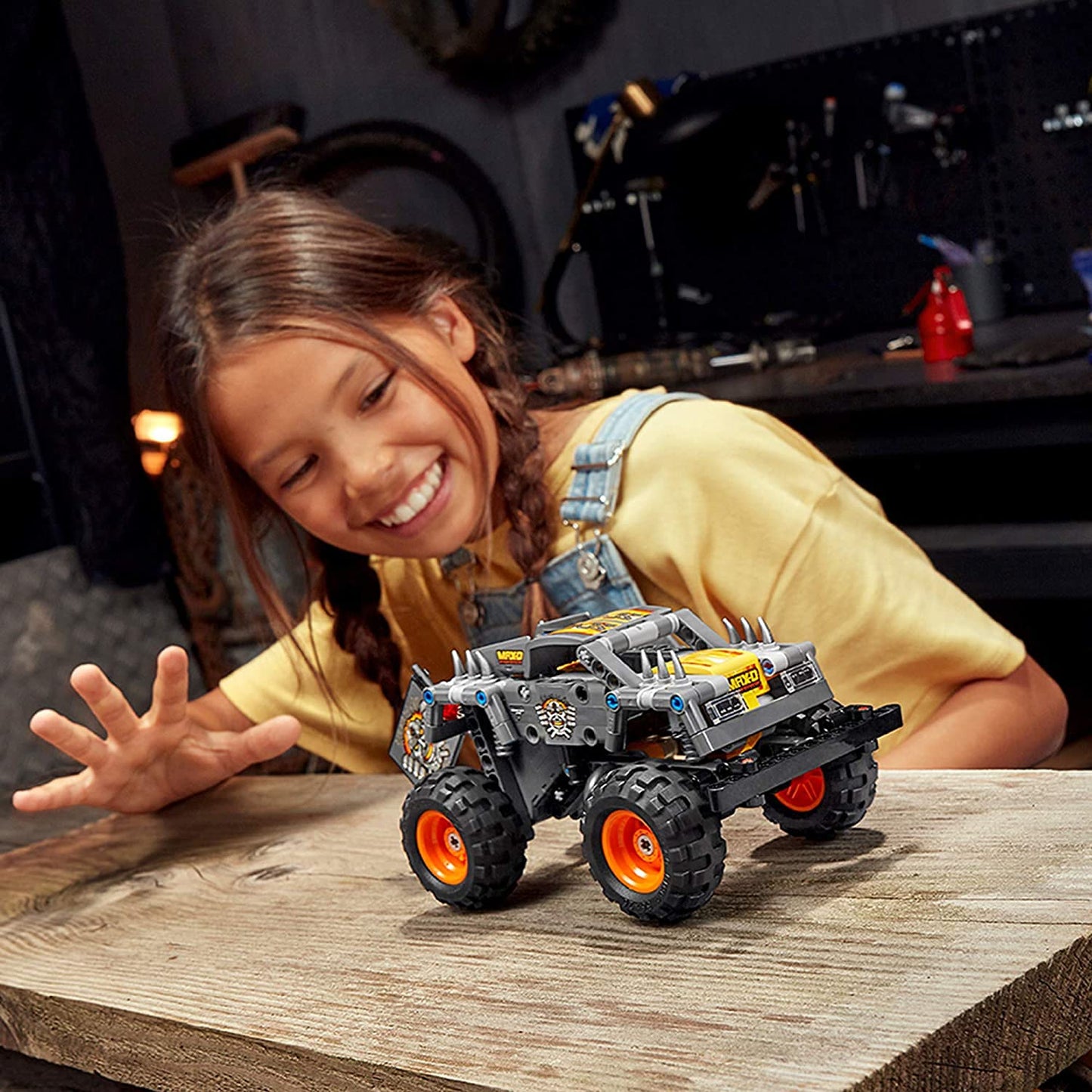 LEGO Technic Monster Jam Max-D 42119 Model Building Kit for Boys and Girls Who Love Monster Truck Toys, New 2021 (230 Pieces),Multicolor