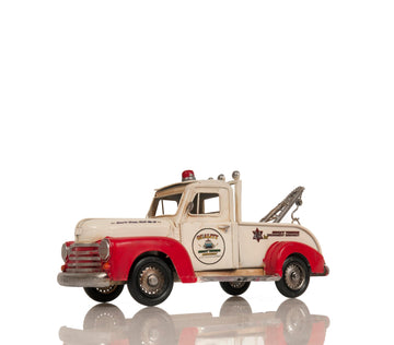 Old Modern Handicrafts Metal Handmade Classic Tow Truck