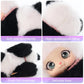 Furvana Cute Panda Stuffed Animal Doll Series, Vinyl Kawaii Panda Plush Pendant, Giftable for Kids, Boys, Girls Birthday Christmas