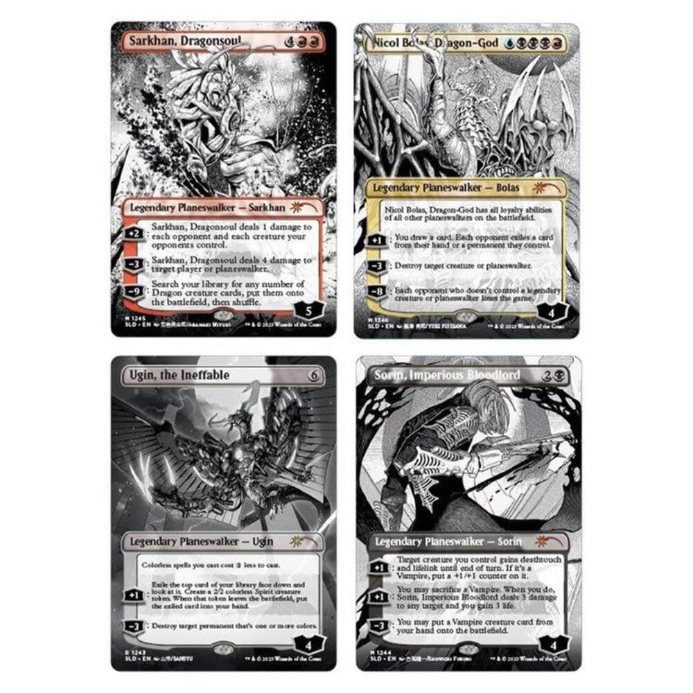 WPN Exclusive Secret Lair - More Borderless Planeswalkers - Magic: The Gathering