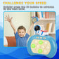 Fast Push Bubble Game for Kids & Adults, Version 2, Pop Light Up Quick Push Fidget Toy Handheld Game. Great for 8-12 Year Old Boys & Girls, Travel