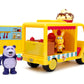 Jada Toys Donkey Hodie Frozen Yogurt Truck Playset - Includes 2 Figures Donkey Hodie & Purple Panda - Preschool Toy - Ages 3+