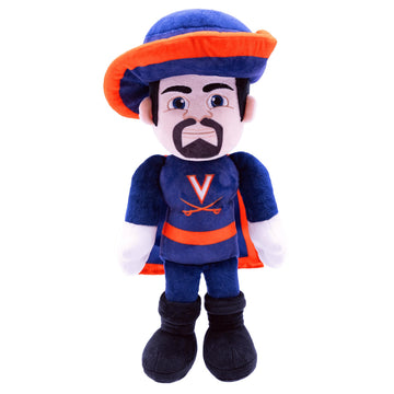 Plushible 14" University of Virginia Cavman Mascot Plush Figure - College Football Ragdoll - Sports Mascot Figure - Soft Plush Material - Surface