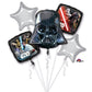 Amscan 3553301 Star Wars Foil Balloon Set