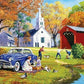 SUNSOUT INC - Family Time by the River - 300 pc Jigsaw Puzzle by Artist: Kevin Walsh - Finished Size 18" x 24" - MPN# 13735