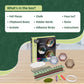 Craft Crush - Mini Plants Terrariums Easy Fun Arts and Craft Kit - Make 3 Charming Faux Terrariums! - For Ages 13 and Up