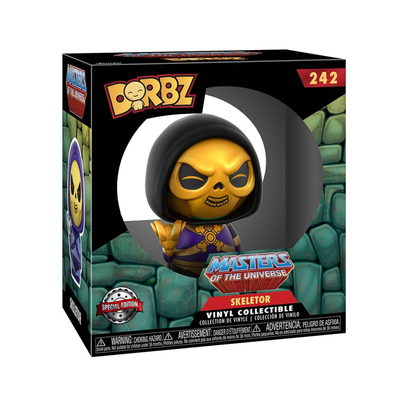 Masters of The Universe Funko Dorbz Vinyl Figure | Skeletor Chase Variant