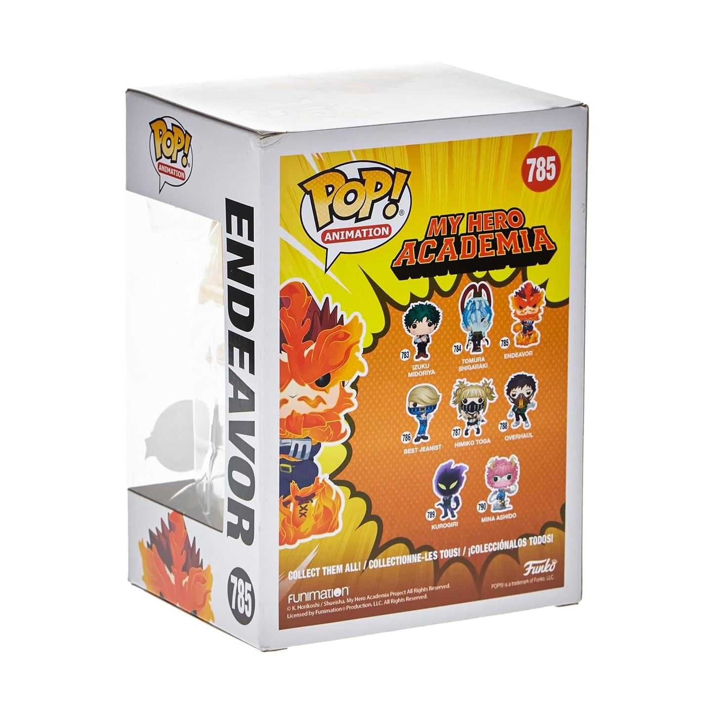 Funko Pop! Animation: My Hero Academia - Endeavor (Glow in The Dark), Amazon Exclusive