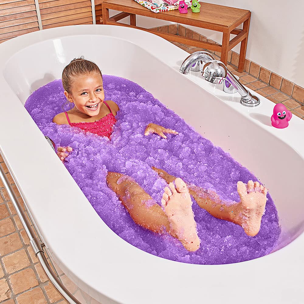 Smelli Gelli Baff Bubblegum from Zimpli Kids, 1 Bath or 6 Play Uses, Magically turns water into thick, colourful goo, Arts & Crafts for Children