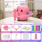 Drawing Robot for Kids, Voice Interactive Educational Drawing Machine with 150 Drawing Cards, Montessori Learning Toys for Kids Ages 3-8, for Boys