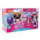 ORB PlushCraft DIY 3D Dog and Cat Gift Set 6 Pack Craft Kit - Mess Free Punch Fabric System, No Sewing Required - Includes 2 Standard Size 3D Pets