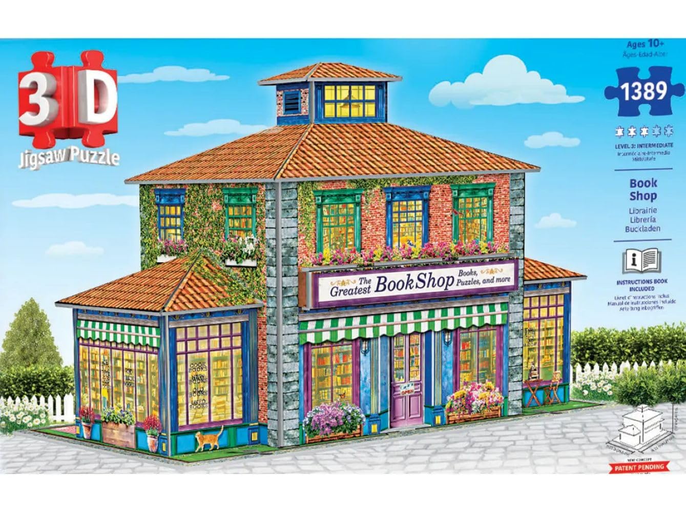 EuroGraphics - Book Shop 3D Jigsaw Puzzles
