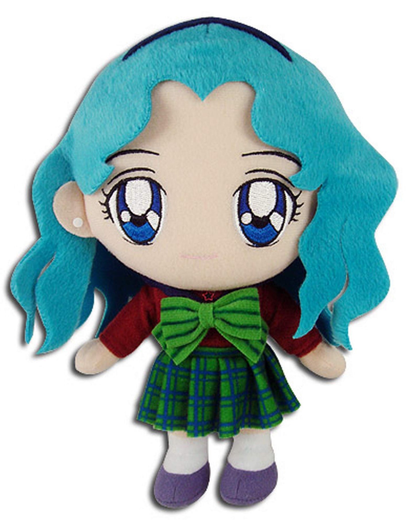 Great Eastern Sailor Moon GE-52047 Michiru KaiOu Neptune School Uniform Stuffed Plush Multicolor, 8"