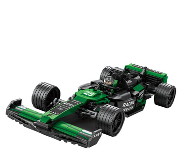 CoPlanaire 300+ PCS Race Car Toy Building Set for Kids, Boys & Girls, Adults Building Car Construction Toy Gift for Birthday, Holiday (Green)