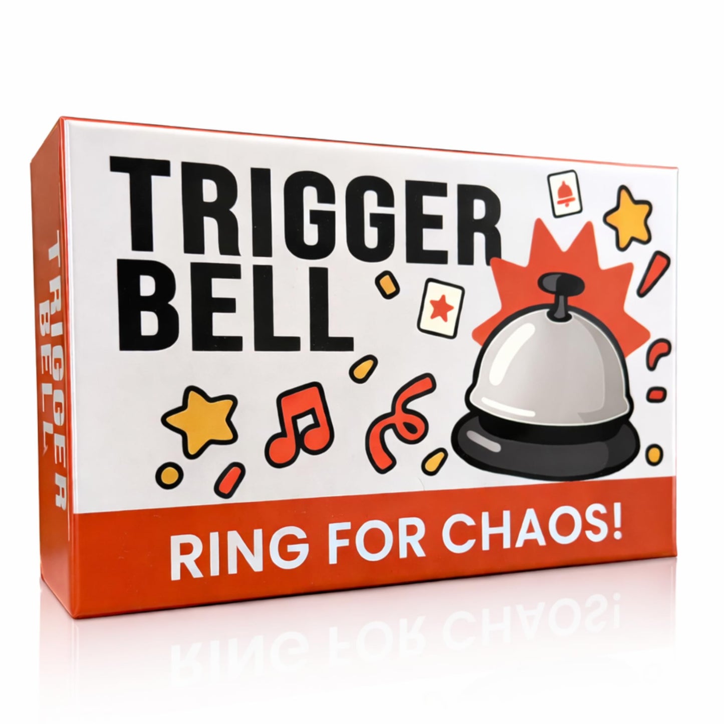 Tipsy Tonight Trigger Bell Party Game - Fast Reaction Buzzer Card Game for Adults & Groups | Ring The Bell Icebreaker Game for Game Night, Parties