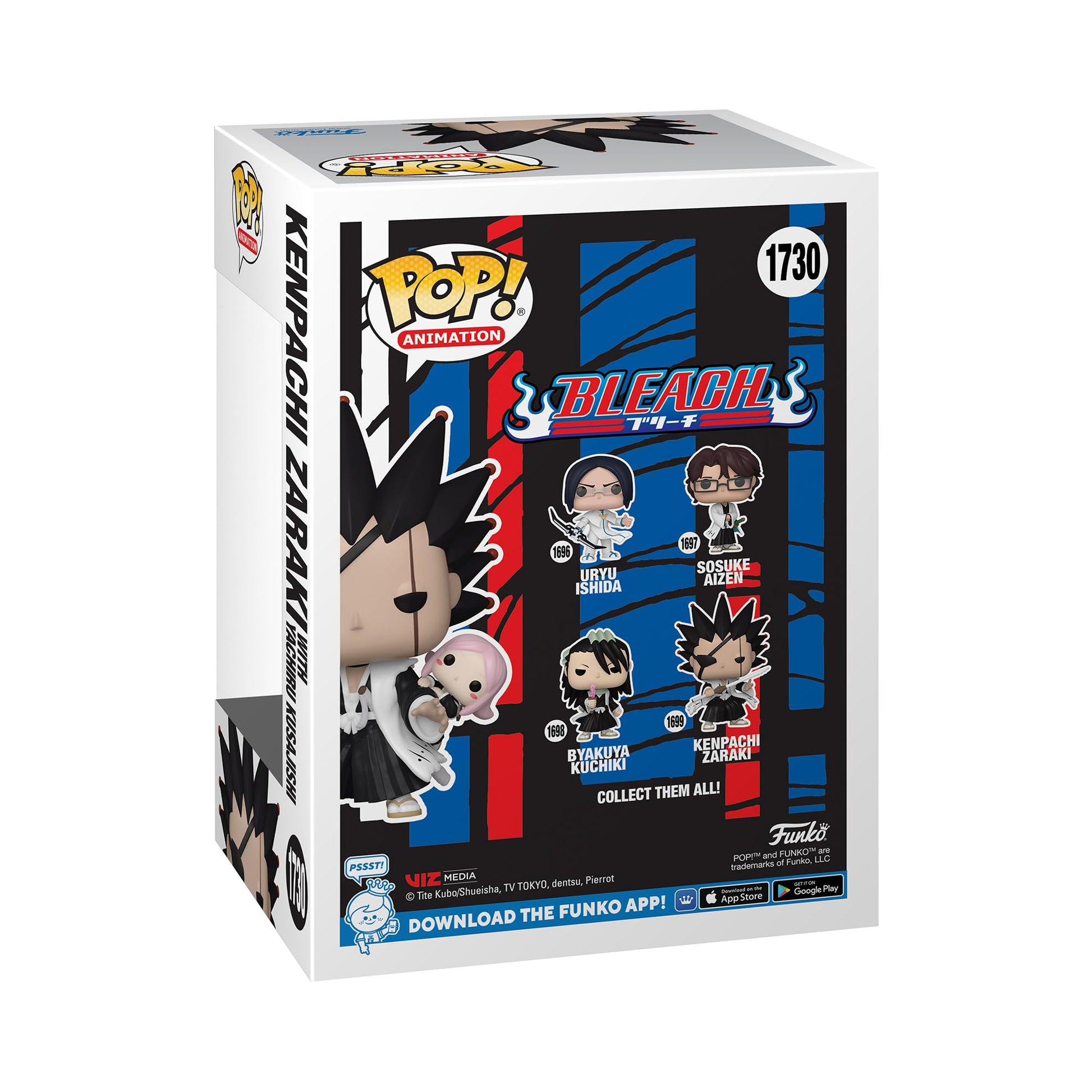 Funko Animation: Bleach - Kenpachi with Yachiru 1730 Exclusive Pop Vinyl Figure