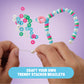 Claire’s DIY Bracelet Kit - 895-Piece Jewelry Making Supplies Set| Clay Heishi Beads, Alphabet, Charms, String| Friendship Bracelet Kit for Girls|
