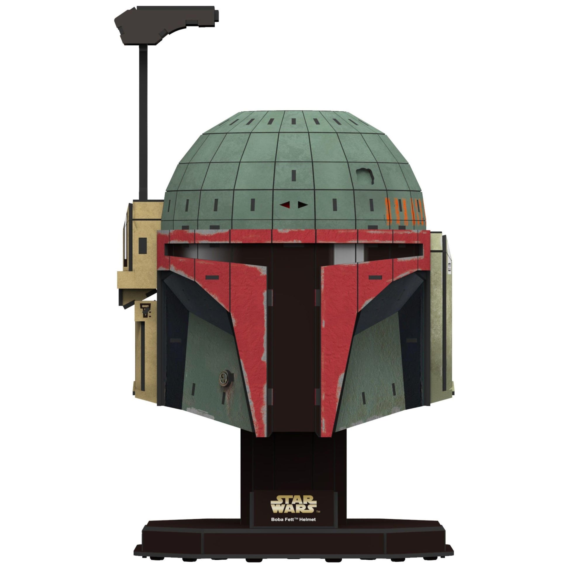 4D Cityscape Time Puzzle Star Wars 3D Paper Model Kits (Mandalorian Boba Fett Helmet) (4D51310)