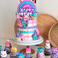 Dollhouse Birthday Cake Topper Girls Doll House Party Decorations