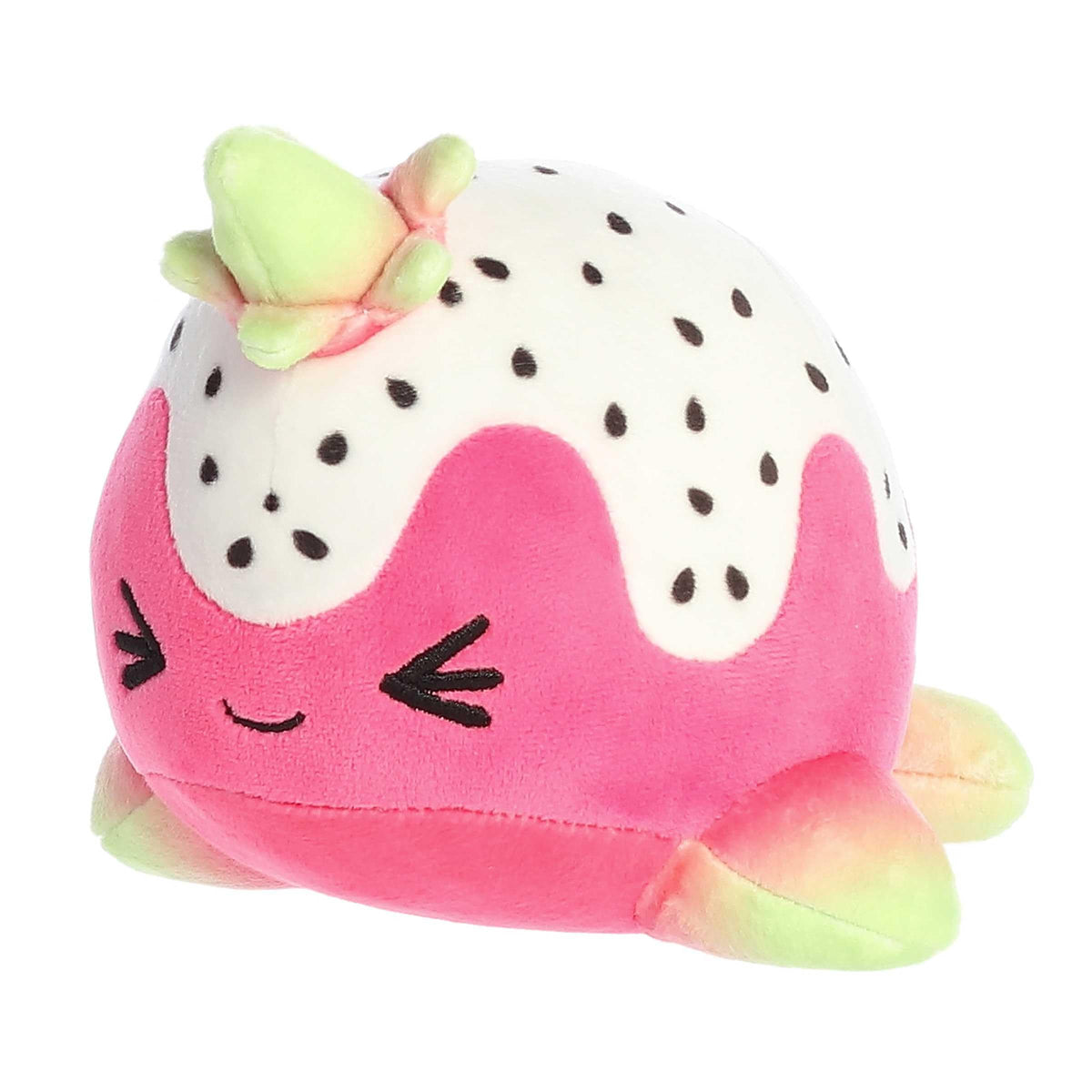 Aurora Tasty Peach 7" Dragon Fruit Nomwhal Enchanting Stuffed Animal