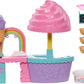 Barbie Club Chelsea Ice Cream Shop Playset with Chelsea Doll, 2 Dough Colors, and Accessories