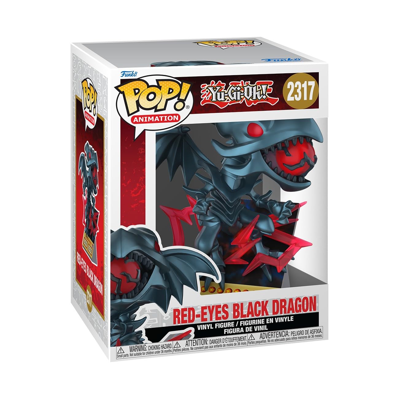 Funko POP! Premium: Yu-Gi-Oh! - Red-Eyes Black Dragon (Card)