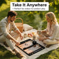 15 inch Backgammon Sets with Folding Board，Large Backgammon Set Portable Travel GamesClassic Board Game，Perfect Adult and Kids Board Games for Gifts