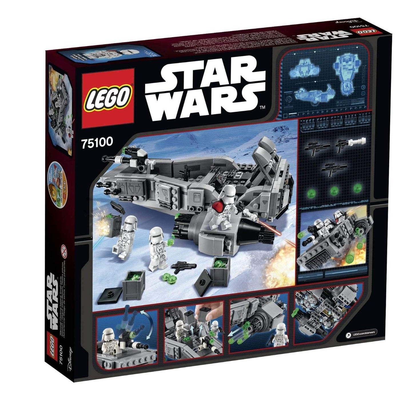LEGO Star Wars First Order Snowspeeder 75100 Building Kit