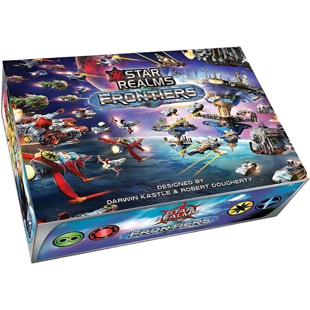 Wise Wizard Games Star Realms Boxed Sets Bundle: Core Game, Colony Wars and Frontiers (3 Items)