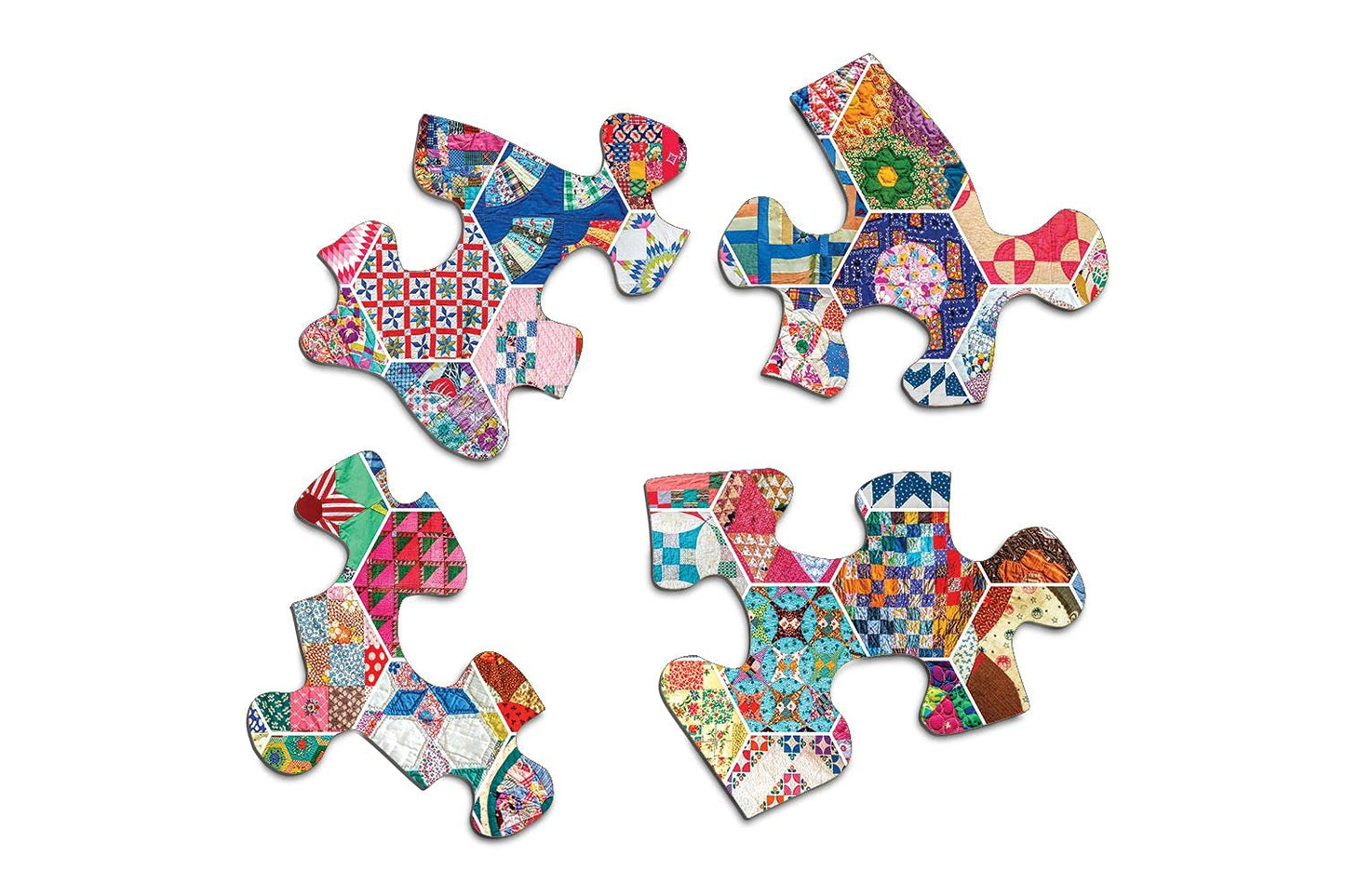 Springbok Crazy Quilts 500 Piece Jigsaw Puzzle for Adults
