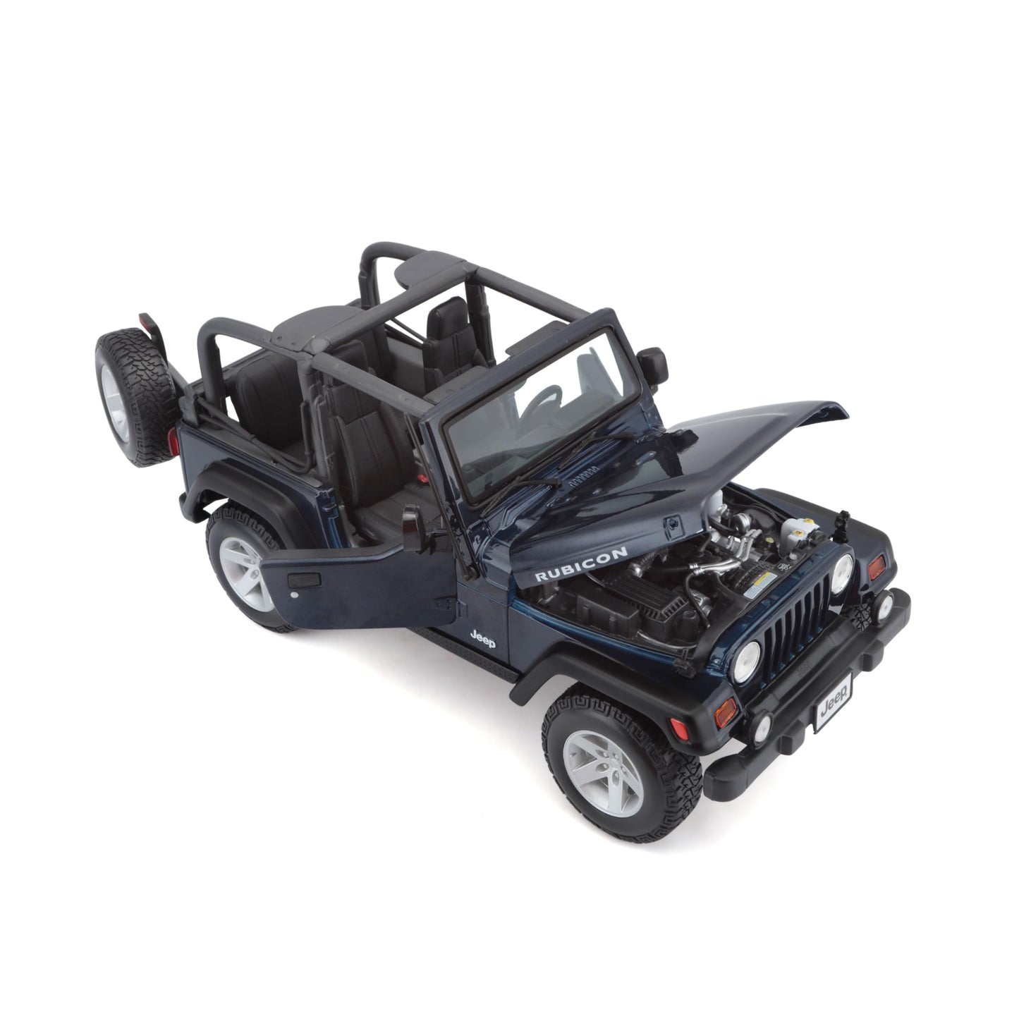Maisto 1:18 Jeep Wrangler Rubicon (Colors May Vary)