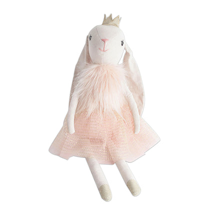 MON AMI Princess Bunny Stuffed Doll, 18-Inch Royal Plush Toy Gift Idea