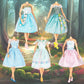 Keysse 39-Piece Forest Fairy Doll Clothes for 11.5 Inch Dolls, No Doll