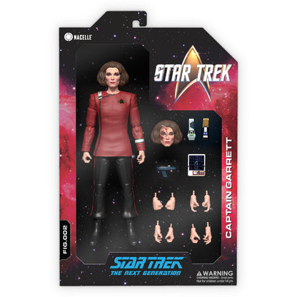 Star Trek Captain Garrett, The Next Generation - Yesterday's Enterprise, 1/10 Scale, Collectible Action Figure