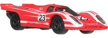 Hot Wheels Premium Car Culture Collectible Toy Car, 1:64 Scale Die-Cast Porsche 917K, Circuit Legends Vehicle with Real Riders Tires