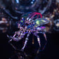 Mostarle Hercules Beetle 3D Metal Puzzle Kit for Adults, 418 PCS DIY Cyberpunk Mechanical Model with Fiber Optic Lights, Gradient Wings, Collectible