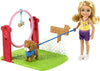 Barbie Chelsea Can Be Doll & Playset, Blonde Dog Trainer Small Doll with Dog & 10 Accessories, Including Leash, Jumping Hoop, Obstacle Cones & More