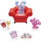 DecoSet® Blue’s Clues & You Cake Topper, 6-Piece Set of Decorations with Blue and Friends, Create an Adorable Birthday Cake