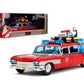 Jada Toys 1:24 Ghostbusters Ecto-1 Mashup with Optimus Prime G1 Graphics Die-Cast Car, Detailed Exterior, Authentic Mashup Collectible Ages 8+