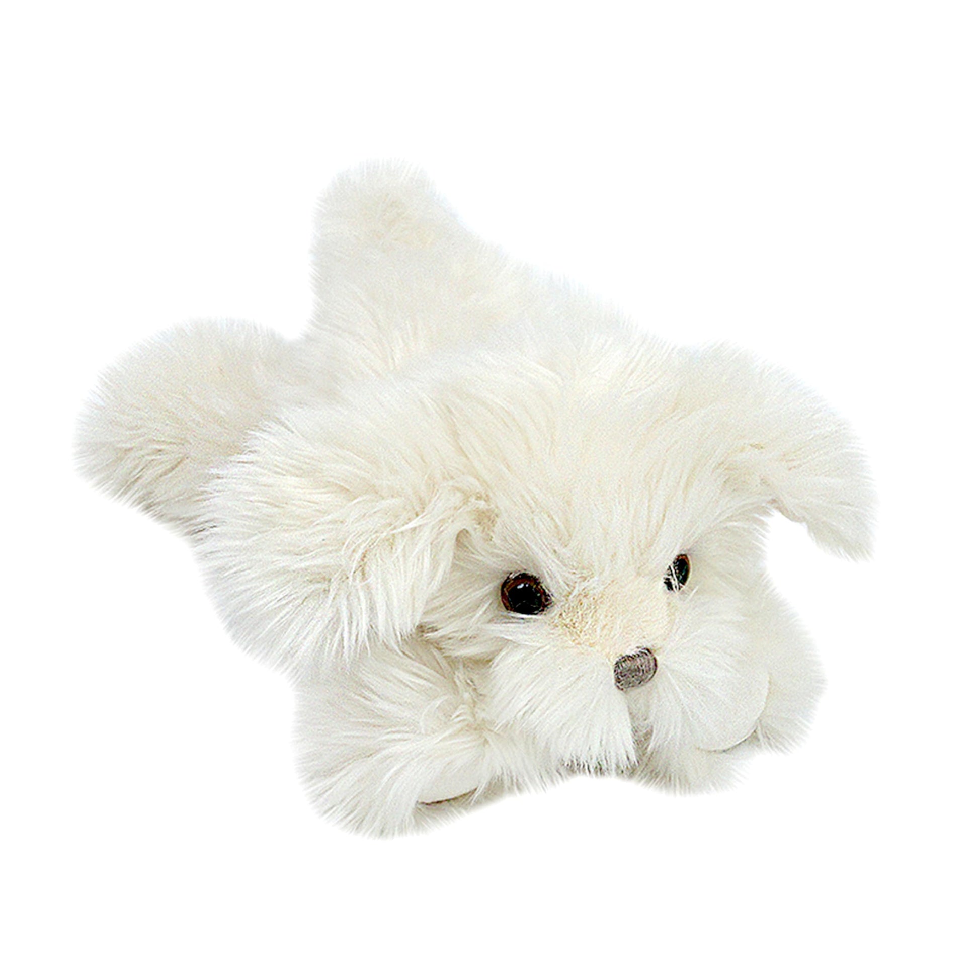 MON AMI Sugar Maltese Puppy 11-Inch Stuffed Dog, Soft Cuddly Plush Toy