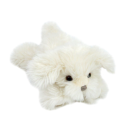 MON AMI Sugar Maltese Puppy 11-Inch Stuffed Dog, Soft Cuddly Plush Toy