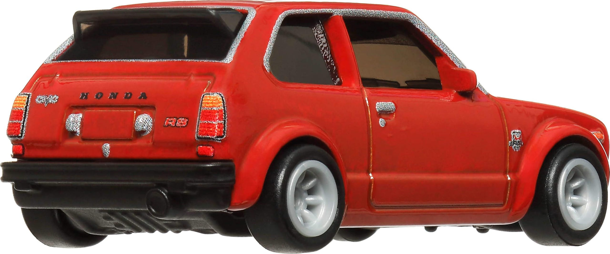 Hot Wheels Premium Car Culture Collectible Toy Car, 1:64 Scale Die-Cast '73 Honda Civic Custom, Japan Historics 4 Vehicle with Real Riders Tires
