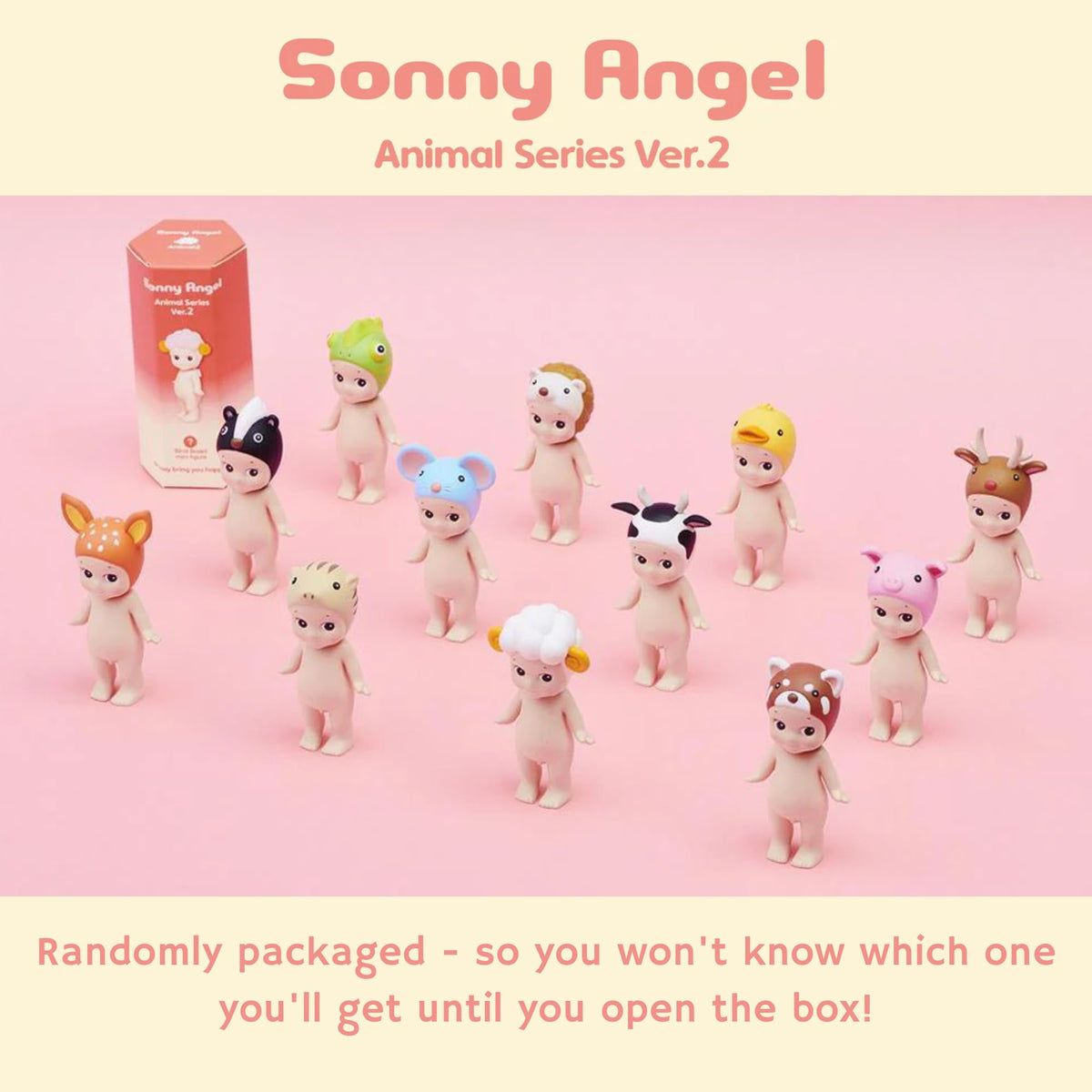 Sonny Angel Animal Version 2 - Original Mini Figure - 1 Sealed Blind Box