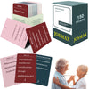 JOSMAX 150 Pcs Life Story Interview Kit Cards, Family Conversation Card, Life Story Interview Kit, Get to Know Parents and Grandparents for Family