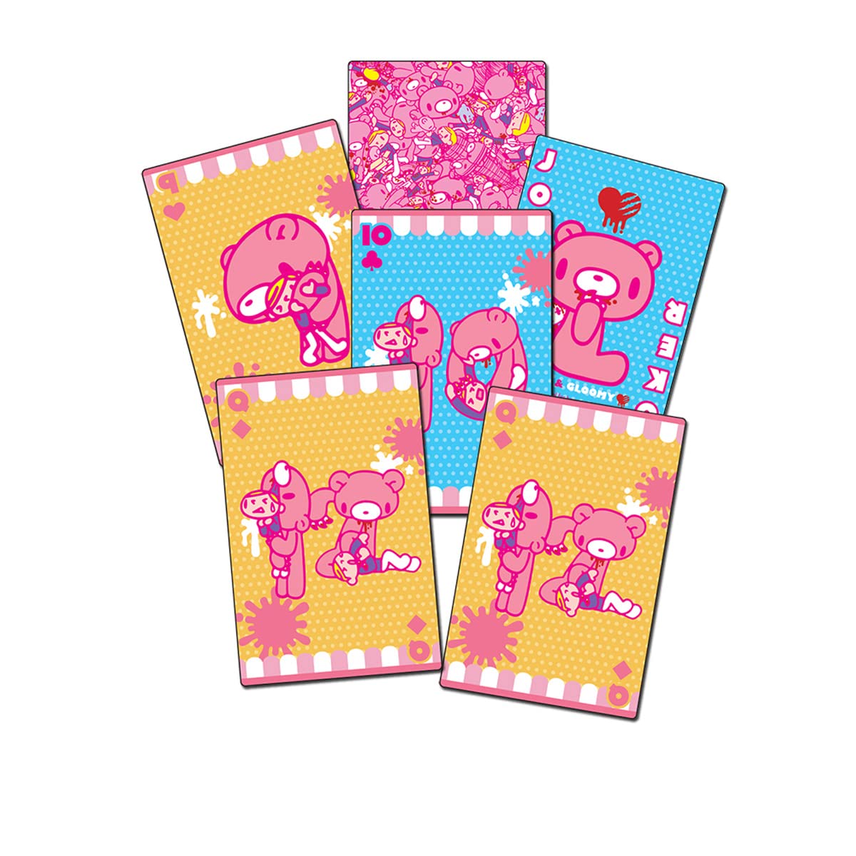 Great Eastern Entertainment Gloomy Bear - Number Action Pose Playing Cards