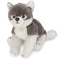 Bearington Lil' Nanook Wolf Stuffed Animal - 7" Soft, Cuddly, and Realistic Wolf Plush Toy with Floppy Body - Adorable Lifelike Wolves Stuffie Gift