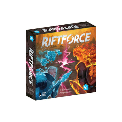 Capstone Games Riftforce Strategy Board Game for 2 Players | Competitive Elemental Duels with Asymmetric Factions, Tactical Depth & Replay Value
